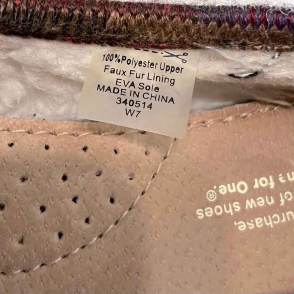 Toms Multicolor Patterned Flats - Picture 7 of 8